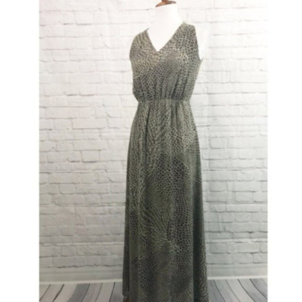 Banana Republic Sleeveless Print Maxi size 4P